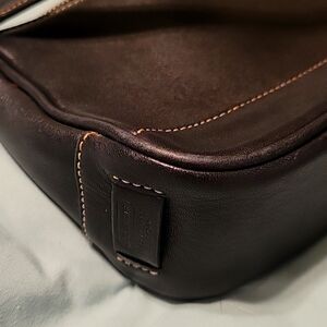 Vintage Coach black shoulder bag